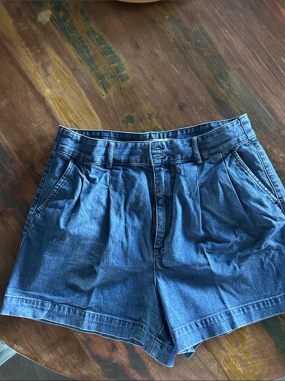 Madewell Blue Denim Jean Shorts